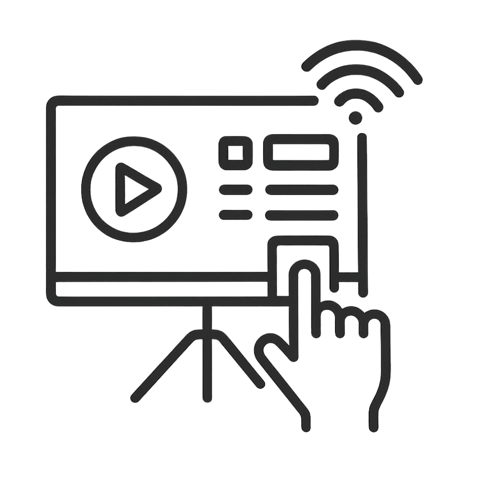 Integrated AV & Smart Automation Solutions in Hyderabad - Interactive Panels